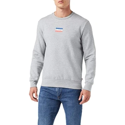 Imagen de Levi&#039;s Standard Graphic Crew, Hombre, Sportswear Midtone Heather, S