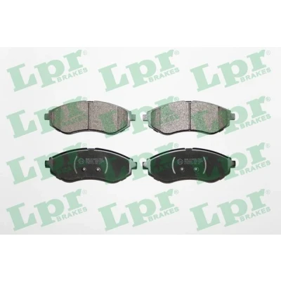 Imagen de LPR 05P1080 Juego de pastillas freno CHEVROLET: Aveo / Kalos Hatchback, Berlina, DAEWOO: Hatchback