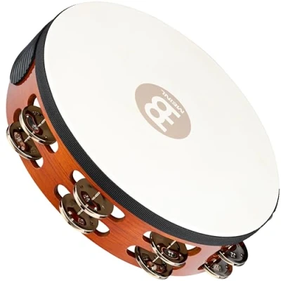Imagen de Meinl Percussion TAH2AB Pandereta de madera, Cabeza africana