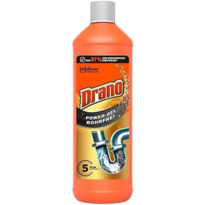 Imagen de Mr Muscle Limpiador de tuberías líquido para todo tipo tuberías, elimina las obstrucciones severas en gel, 1000 ml