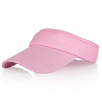 Imagen de Múltiples Colores Viseras para Mujeres y Niña, Banda de Sudor Larga Gruesa Sombrero Ajustable Practicar Ciclismo Golf Tenis Correr Otros Deportes