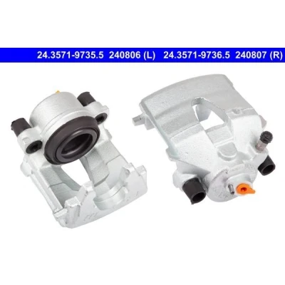 Imagen de ATE 24.3571 9735.5 Pinza de freno sin soporte VOLKSWAGEN: Golf 7, 7 Variant, AUDI: A3 Sportback, Hatchback, SEAT: Leon III Hatchback