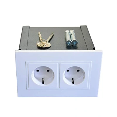 Imagen de Gravitis Secreto caja fuerte de pared Almacenamiento seguro para sus objetos valor en esta seguridad con enchufe oculto.