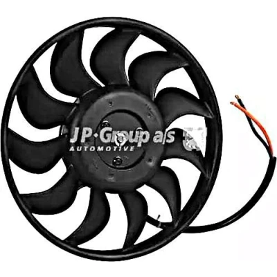 Imagen de JP GROUP 1199105500 ventilador de radiador para vehículos con enganche remolque 263 192 sin bastidor (armazón)
