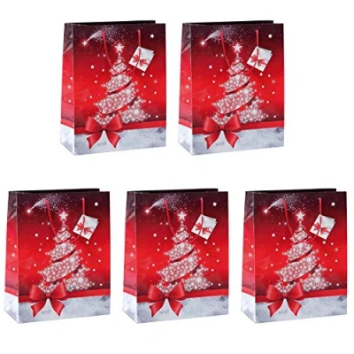 Imagen de SIGEL GT022 Bolsa para grande 260x330x120 mm, Sparkling Tree, 5 unds.