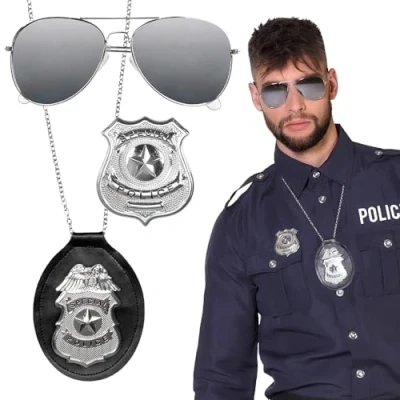 Imagen de Boland 1417 Juego de policía 3 piezas, multicolor, talla única (1417)