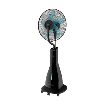 Imagen de Cecotec Ventilador Nebulizador de Agua con Mando a distancia EnergySilence 690 Freshessence. 90 W, Oscilante, Silencioso, 3 Velocidades, Temporizador 7,5h, Pantalla LCD, Motor Cobre, L