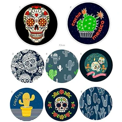 Imagen de 8 parches rodillera infantil serigrafiados para planchar en la ropa. Aplicaciones termoadhesivas reparar y decorar pantalones, chaquetas, jerseys, mochilas, batas, etc. (8542)