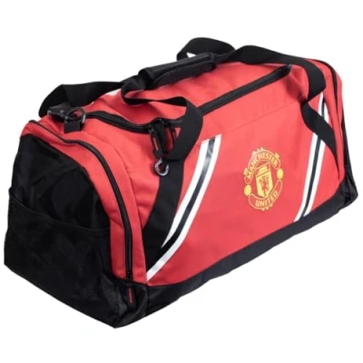 Imagen de FOCO Bolsa de deporte con licencia oficial del Manchester United FC Core Stripe, FC, transporte