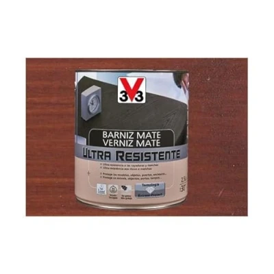 Imagen de BARNIZ INTERIOR ULTRA RESISTENTE MATE 250ML CAOBA