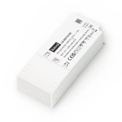 Imagen de illuburg Transformador LED 12V Regulable TRIAC 10W 25W para Tira Alimentador Fuente de Alimentación