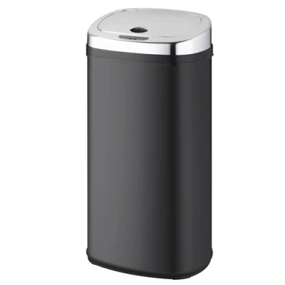 Imagen de Kitchen Move BAT 42LS02 Cubo de Basura automático, Cuadrado, Acero Inoxidable (42 l, Modelo año 2016)