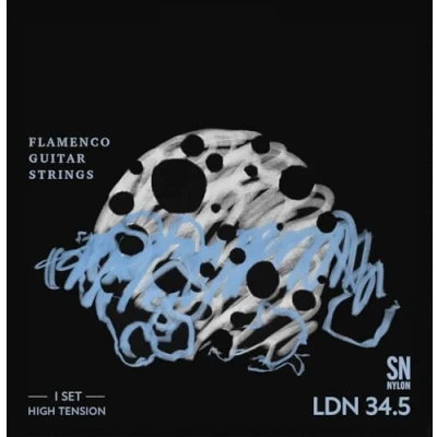 Imagen de KNOBLOCH STRINGS cuerdas de Guitarra Española LDA34.5 Luna Flamenca Tensión Alta 34.5 Graves Oscuros Agudos Profundos AZ Nylon Sonido Completo y Opaco Juego Clásica