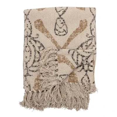 Imagen de Bloomingville Colcha, color natural, algodn