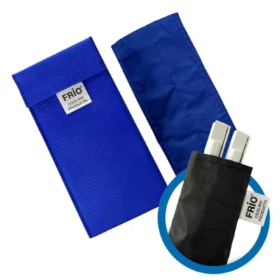 Imagen de Frio Insulin Bolsa Doble con Bolsillo Interior de Nailon, para Proteger Plumas metálicos y Digitales