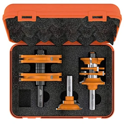 Imagen de CMT ORANGE TOOLS 900.527.11 Juego de fresas para puertas entrada y internas SØ12mm