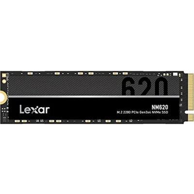 Imagen de Lexar NM620 SSD 2TB, M.2 2280 PCIe Gen3x4 NVMe 1.4 Interno, Hasta 3500 MB/s de Lectura, 3000 Escritura, para Jugadores y Entusiastas PC (LNM620X002T RNNNG)