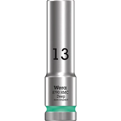 Imagen de WERA 05004553001 8790 HMC Deep 13,0 Llave de vaso larga con arrastre 1/2&quot;