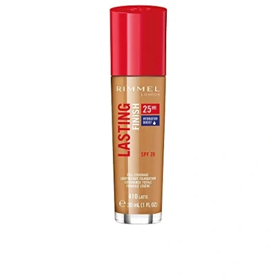 Imagen de Rimmel London Lasting Finish Foundation 25H, Base de Maquillaje Tono 410 30ml