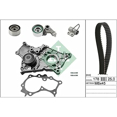 Imagen de INA 530 0543 30 bomba de agua + Kit Distribucion con TOYOTA: RAV4 II SUV, Corolla IX Hatchback, Station Wagon