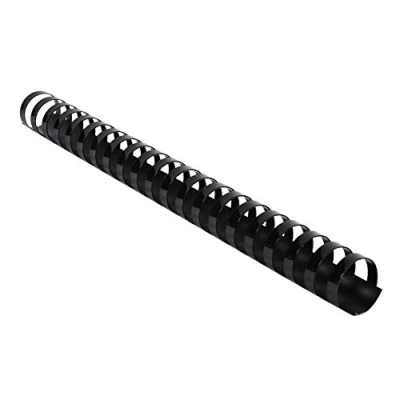 Imagen de Exacompta 75701E 1 Caja de 50 Carpetas Espiral Plástico 25mm Negro