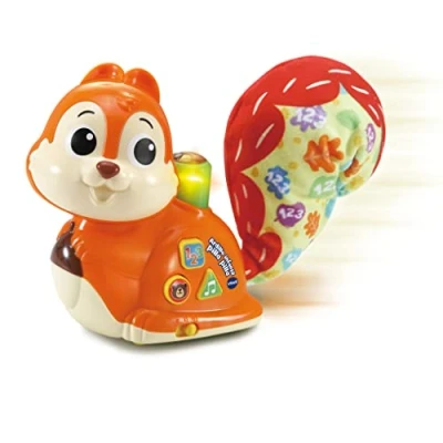 Imagen de VTech Ardilla infantil pilla Camina y canta, Animal interactivo para aprender a gatear, Juguete bebés +6 meses, Versión ESP