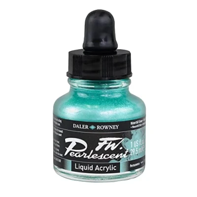 Imagen de Daler: Tinta Fw: 29.5ml. Verde Cascada Perla