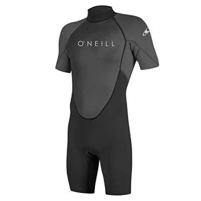 Imagen de O&#039;Neill Wetsuits Reactor 2 2mm Back Zip S/S Spring Wetsuit Traje húmedo, Hombre, Negro/Océano, XL