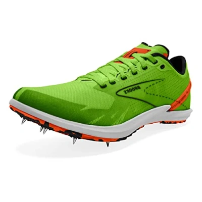 Imagen de BROOKS Draft XC, Sneaker Hombre, Green Gecko/Red Orange/White, 47.5 EU