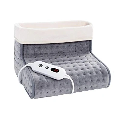 Imagen de Calentador de Pies Promed KFS 100, Funda Eléctrica para con 3 Niveles Temperatura y Apagado Automático, Hasta El Número Zapatos 46, Protección Contra Sobrecalentamiento