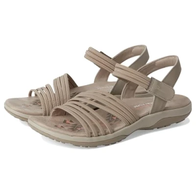 Imagen de Skechers Reggae Slim Coffee Sandalias para correr mujer, gris topo, 38 EU