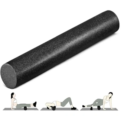 Imagen de Yes4All Foam Roller Rullo In Schiuma Ultra Leggero EPP Ad Alta Densità Lungo 30/45/61/91 CM Per Schiena, Gambe, Allenamenti, Punti Trigger, Palestra, Pilates, Fitness, Yoga, Tessuti Profondi