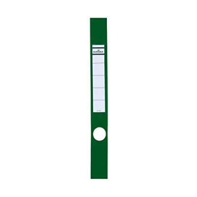 Imagen de Durable 809005 Etiquetas de archivo Ordofix (autoadhesivas, con agujero) Bolsa 10, verde