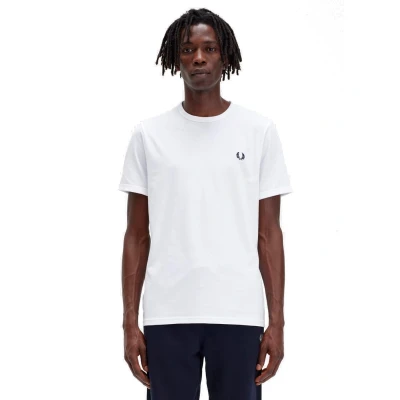 Imagen de Fred Perry Camiseta estampada, Hombre, Talla: Small, Blanc