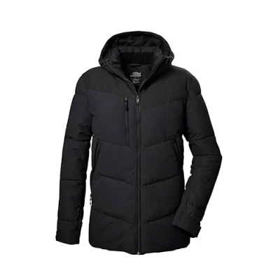Imagen de killtec Hombre Chaqueta acolchada/chaqueta de invierno con capucha KOW 306 MN QLTD JCKT, schwarz, XL, 41838 000