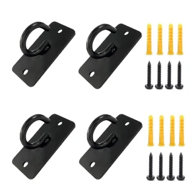 Imagen de Ykendz,Anclaje de pared para banda resistencia, anclaje entrenamiento pared, estación ejercicio, correas peso corporal, gimnasio en casa