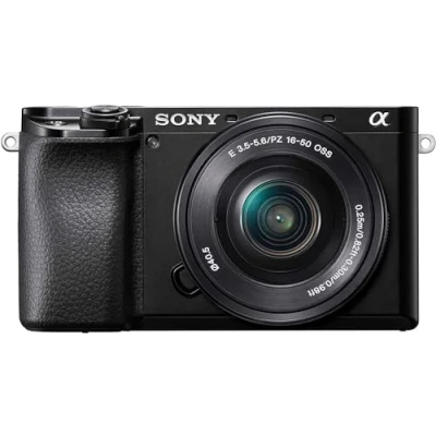 Imagen de Sony ILCE6100LB.CEC Alpha 6100 Cámara Evil APS C con Objetivo Zoom Potente, Color Negro, Sin Tarjeta