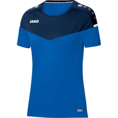 Imagen de JAKO Camiseta para Mujer Champ 2.0, Mujer, Camiseta, 6120, Azul y Marino., 44