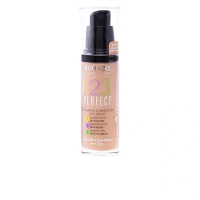 Imagen de Bourjois 123 Perfect Liquid Foundation 57 Light Bronze 30 ml