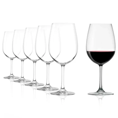 Imagen de Stölzle lausitz copas weinland para vino tinto tipo burdeos de , 540 ml, juego 6, aptas lavavajillas, grandes