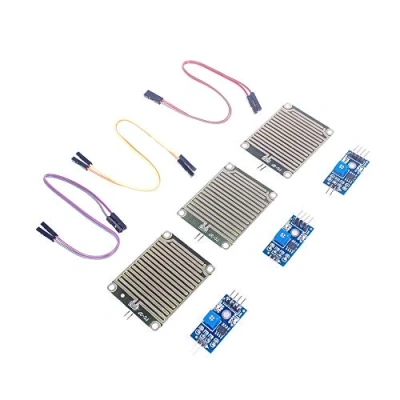 Imagen de ANGEEK 3 unids módulo sensor de lluvia foliar sensible para arduino