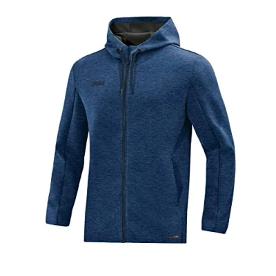 Imagen de JAKO Chaqueta con capucha para hombre Premium Basics, Hombre, capucha, 6829, Color azul marino., extra large
