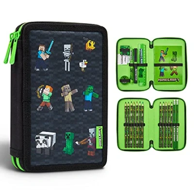 Imagen de Minecraft Estuche de Lápices para Niños Material Escolar