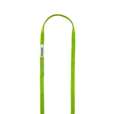 Imagen de EDELRID Tech Web Sling 12 mm II Eslingas, Adultos Unisex, Verde neón, 12mm 180 cm