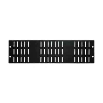 Imagen de Panel Rack Fonestar De 19 Pulgadas, Con Ranuras Ventilación, Acabado Negro, Medidas 483 X 133,5 Mm
