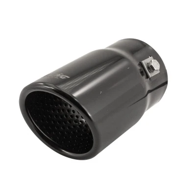 Imagen de Simoni Racing TRX/21N Cola de Escape 76, 80mm negro oval, recto Acero fino 128mm
