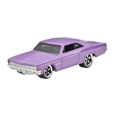 Imagen de Hot Wheels Fast and Furious Auto 1966 Chevy Impala Modelo a escala 1:64 Longitud 7 cm HRW53