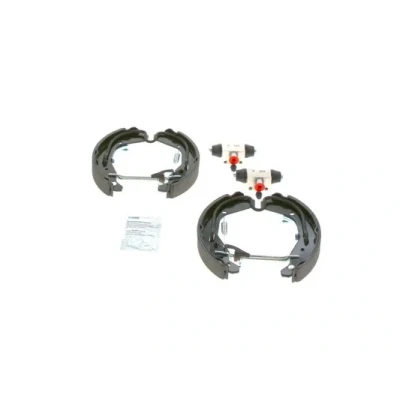 Imagen de BOSCH 0 204 114 664 Kit frenos, disco de tambor con accesorios, cilindro freno rueda