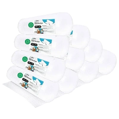 Imagen de Rollo Plástico de Burbujas, Burbujas Reciclado para Embalar, Mudanzas, Embalajes y Cajas, Embalaje · m office (100cmx25m, 10 unds)