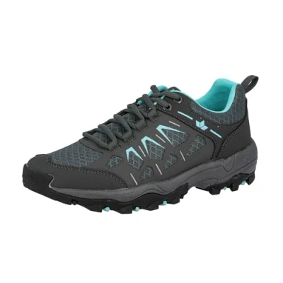 Imagen de Lico Sierra, Zapatos de Low Rise Senderismo Mujer, Gris (Anthrazit/Türkis Anthrazit/Türkis), 37 EU